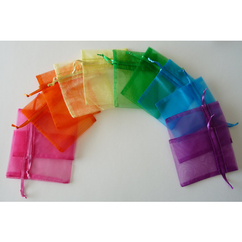 50 x Organza Draw-string Bags