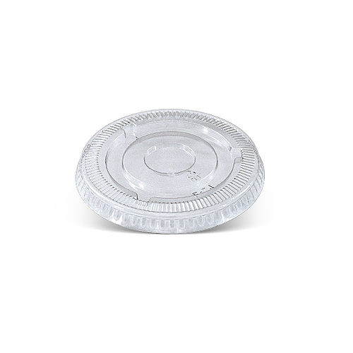 PET Flat Lid for 3oz Portion Cup (1000/ctn)