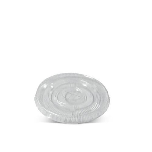 PET X-Slot Flat lid with X slot for 8oz (D90mm, 1000pc/ctn)