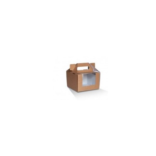 Pack'n'Carry Cake Box 6" (100pcs,152.4 x 152.4 x 101.6mm)