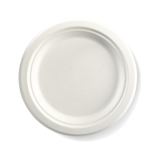 Round Sugarcane Plate 9" (500/CTN)