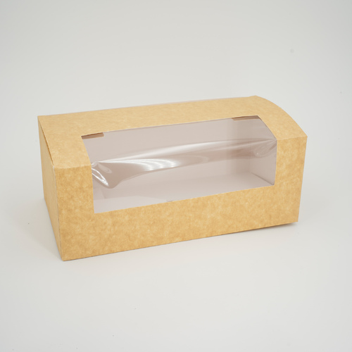 Window Box #2 Kraft(200pcs, 230x115x90mm)