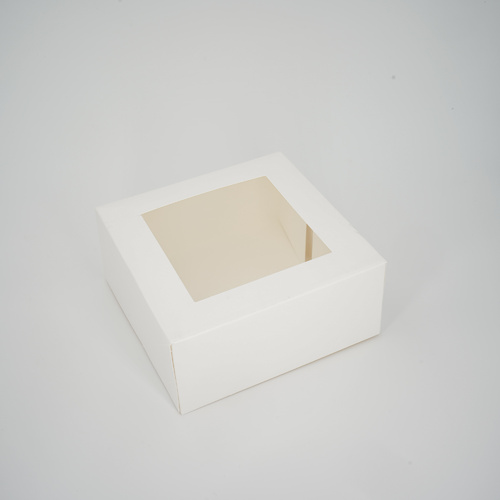 Window Box #4 White (100/CTN)