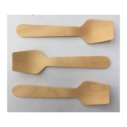 Wooden Ice Cream Spoon