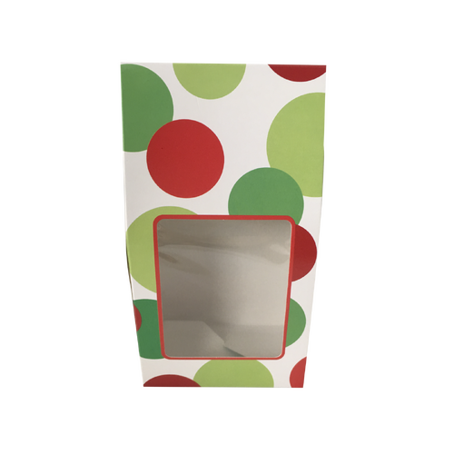 【Sale!】Window Stand-up Pouch Large Spotty (190x100x62.5mm, 200 pcs)