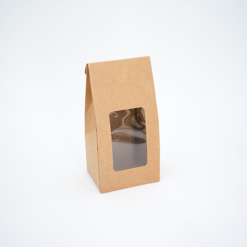 Window Stand-up Pouch Small Kraf (165x92x52.5mm, 200 pcs)