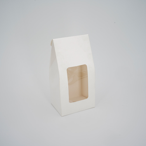 Window Stand-up Pouch Small White(165x92x52.5mm, 200 pcs)